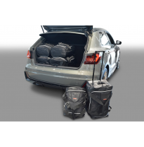 Set maletas especifico Carbags  AUDI A1 Sportback (GB) Año: 2018-&gt; 5 Puertas Piso del maletero ajustable en la posición más baja