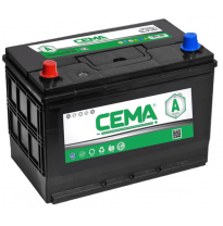 Bateria Cema Asia Referencia: Cb100.1j - Capacidad (Ah-20h) 100 - Arranque (A-En) 750 - Dimensiones: L(Mm) 306 - an (Mm) 175 - A