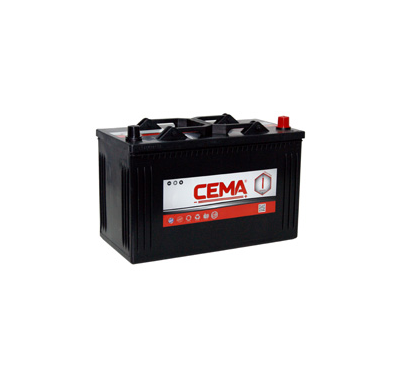 Bateria Cema Industrial Referencia: Cb110.0 - Capacidad (Ah-20h) 110 - Arranque (A-En) 750 - Dimensiones: L(Mm) 345 - an (Mm) 17