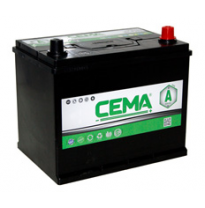 Bateria Cema Asia Referencia: Cb80.0j - Capacidad (Ah-20h) 80 - Arranque (A-En) 540 - Dimensiones: L(Mm) 264 - an (Mm) 175 - Al(