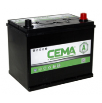 Bateria Cema Asia Referencia: Cb80.1j - Capacidad (Ah-20h) 80 - Arranque (A-En) 540 - Dimensiones: L(Mm) 264 - an (Mm) 175 - Al(