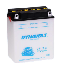Bateria Dynavolt Classic 12v Referencia: Db12a-a - Tipo Equivalente Yb12a-a - Capacidad (Ah-10h) 12 - Dimensiones: L(Mm) 134 - A