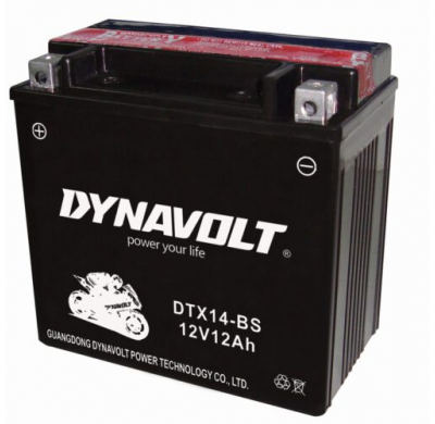 Bateria Dynavolt Agm 12v Referencia: Dtx14-Bs - Tipo Equivalente Ytx14-Bs - Capacidad (Ah-10h) 12 - Dimensiones: L(Mm) 150 - an