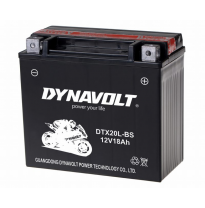 Bateria Dynavolt Agm 12v Referencia: Dtx20l-Bs - Tipo Equivalente Ytx20l-Bs - Capacidad (Ah-10h) 18 - Dimensiones: L(Mm) 175 - A