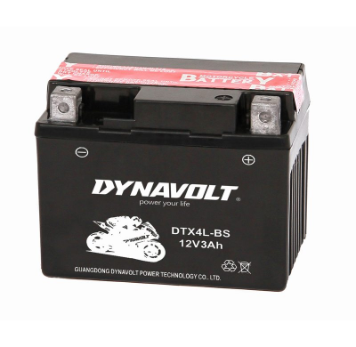 Bateria Dynavolt Agm 12v Referencia: Dtx4l-Bs - Tipo Equivalente Ytx4l-Bs - Capacidad (Ah-10h) 3 - Dimensiones: L(Mm) 114 - an (