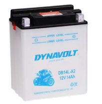 Bateria Dynavolt Classic 12v Referencia: Db14l-A2 - Tipo Equivalente Yb14l-A2 - Capacidad (Ah-10h) 14 - Dimensiones: L(Mm) 134 -