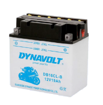Bateria Dynavolt Classic 12v Referencia: Db16cl-B - Tipo Equivalente Yb16cl-B - Capacidad (Ah-10h) 19 - Dimensiones: L(Mm) 175 -