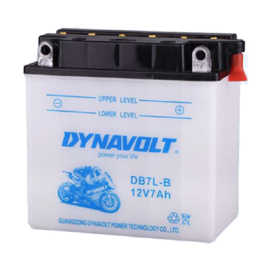 Bateria Dynavolt Classic 12v Referencia: Db7l-B - Tipo Equivalente Yb7l-B - Capacidad (Ah-10h) 7 - Dimensiones: L(Mm) 135 - an (