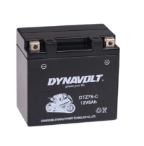 Bateria Dynavolt Sla 12v Referencia: Dtz7s-C - Tipo Equivalente Ytz7-S - Capacidad (Ah-10h) 6 - Dimensiones: L(Mm) 113 - an (Mm)