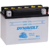 Bateria Dynavolt Classic 12v Referencia: Db4l-B - Tipo Equivalente Yb4l-B - Capacidad (Ah-10h) 4 - Dimensiones: L(Mm) 120 - an (