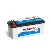 Bateria Monbat Agm Deep Cycle Referencia: Agm 170b - Capacidad
c20h (Ah)
En50342 Sli 156 - Rc (Min) 300 - Box B - Dimensiones: L