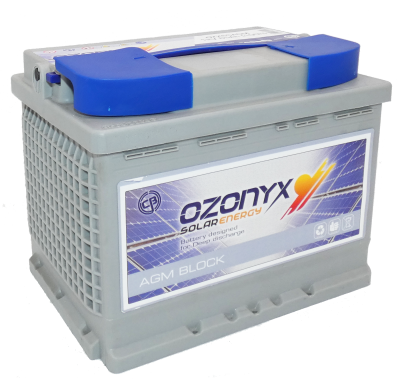 Bateria Ozonyx Agm Block 12v Referencia: Ozx65agm - Voltaje 12 - Capacidad (Ah-10h) 54 - (Ah-100h) 65 - Dimensiones: L(Mm) 242 -