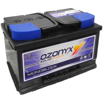 Bateria Ozonyx Monoblock 12v Referencia: Ozx85.1 - Voltaje 12 - Capacidad (Ah-10h) 70 - (Ah-100h) 85 - Dimensiones: L(Mm) 278 -