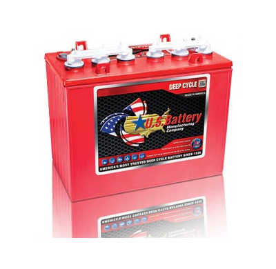 Bateria Us Battery Deep Cycle 12v Golf Car & Multi Purpose Referencia: Us12vrxxc3 - Capacidad C20h (Ah) En50342 Sli 155 - Rc (Mi