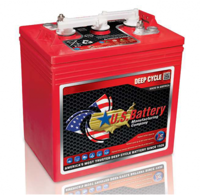 Bateria Us Battery Deep Cycle 6v Golf Car & Multi Purpose Referencia: Us2200xc3 - Capacidad C20h (Ah) En50342 Sli 232 - Rc (Min)