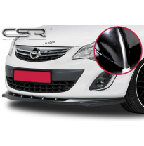 Spoiler Añadido Delantero Negro Brillante Opel Corsa D Csl021-G
