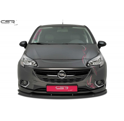Spoiler Añadido Delantero Imitacion Carbono Opel Corsa E Opc/Vxr/Opc-Line Csl154-C