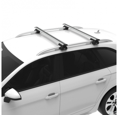 Kit barras de techo Cruzber CRUZ Airo Aluminio Mazda 6 5 Puertas (II/GH - fixpoint) Año: 2008 - 2013