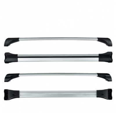 Kit barras de techo Cruzber CRUZ Airo Fuse Aluminio Mercedes Clase C sedán 4 Puertas (W205 - fixpoint) Año: 2014 - 2021