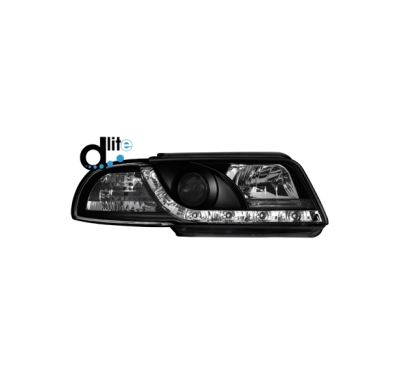 Faros Luz Diurna Audi A4 B5 95-98 _Drl-Optic _ Cromado