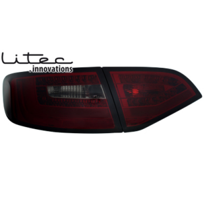 Litec Led Pilotos Traseros Audi A4 B8 (8k) Avant _ Rojo/Ahumados