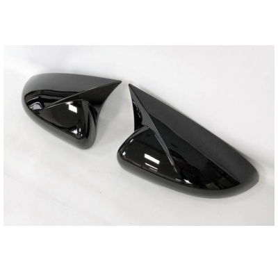 Cubre Espejos Volkswagen Golf 6 R20 Negro Brillante Plástico Abs