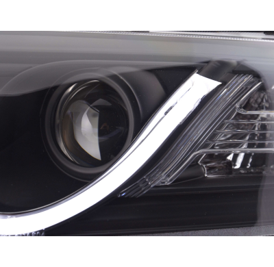 Faros Luz Diurna Para Xenon De Serielightbar Audi A6 4f 04-08 Negro