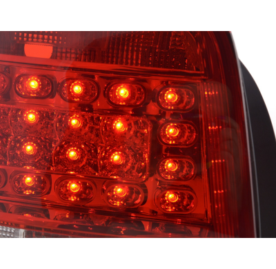 Pilotos Traseros Led Audi A3 3doors (8p) 2010-2012 Red/Clear