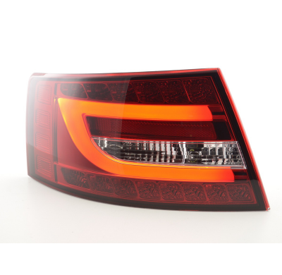 Pilotos Traseros Led Audi A6 Saloon (4f) 04-08 Red/Clear