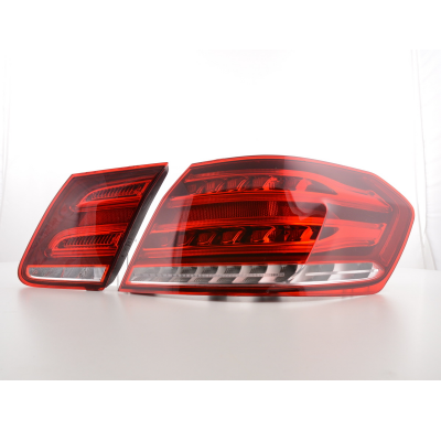 Pilotos Led Mercedes Benz E-Class Saloon W212 From 2013 Red/Clear