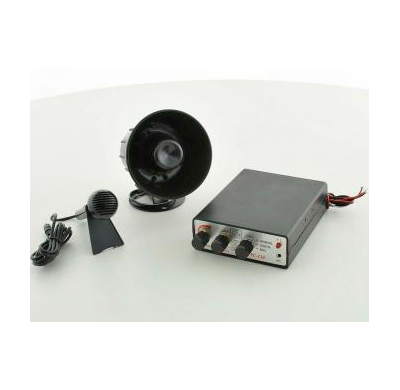Bocina Electronica 10 Sonidos Horn With Amplifier - Size: 108/137/40 Mm - 5 Sirens and 5 Animal Noises