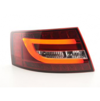Pilotos Led Audi A6 Limo (4f) Bj. 04-08 Rojo/Transparente Fk Automotive