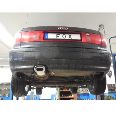 Escape FOX Audi 80 B4 - Cabrio escape final for serial escape central/escape delantero - 2x76 10