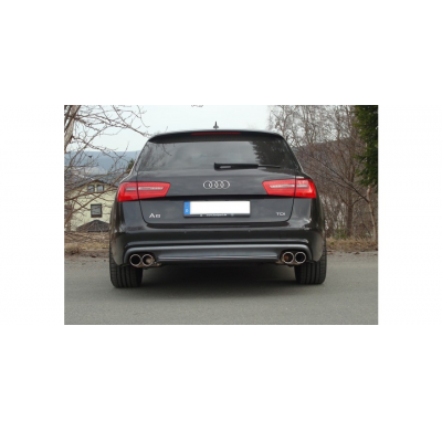 Audi A6 4G - 2.0l TFSI + 2.8l FSI Escape trasero FOX derecho / izquierdo - 2x90 tipo 16 derecho / izquierdo