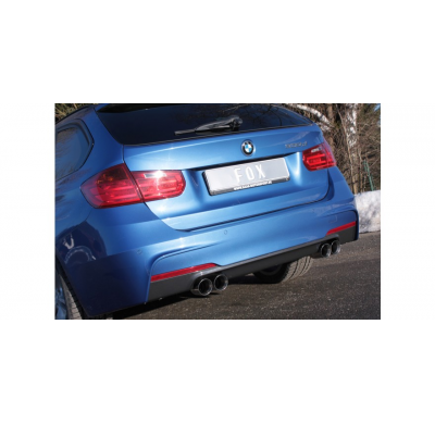 BMW BMW F30 / 31 - 330d salida Escape trasero FOX derecha / izquierda - 2x76 tipo 25 derecha / izquierda