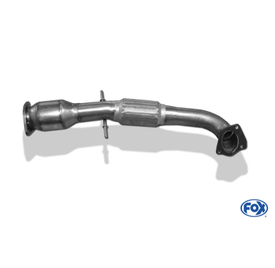 Escape FOX Opel Astra J OPC Downpipe with HJS catalytic converter
