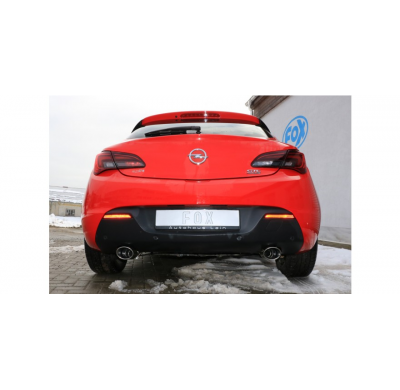 Opel Astra J Sports Tourer Diésel Escape trasero FOX salida cruzada derecha / izquierda - 115x85 tipo 32 derecha / izquierda