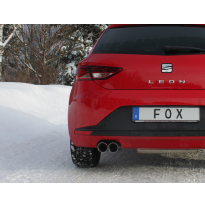 Escape FOX Seat Leon 5F - rigid rear axle escape final - 2x80 25