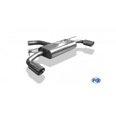 Escape FOX VW Golf VII - GTI-Look individual wheel suspension escape final duplex - 1x90 25 duplex