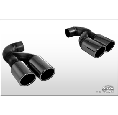 Escape FOX VW Touareg 7L pair of tail pipes to Anstecken - 2x90 16 duplex