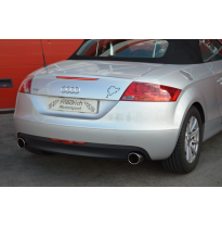Catback-System De 76 Mm Con Salida De Escape Izquierdo Y Derecho Friedrich Audi Tt 8j 2wd  Año: 2006-03/2014 Coupe &amp; Roadster  1