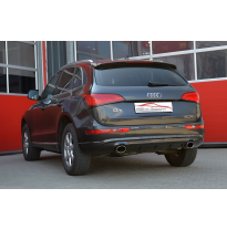 Catback-System De 76 Mm Con Salida De Escape Izquierdo Y Derecho Friedrich Audi Q5 8r Quattro  Desde Año: 2008  2.0l Tdi 105/125