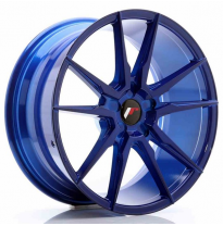 Llanta Jr Wheels Jr21 19x8,5 Et20-43 5h Blank Platinum Blue Japan Racing