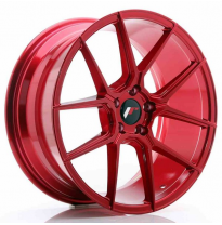 Llanta Jr Wheels Jr30 19x8,5 Et40 5x112 Platinum Red Japan Racing