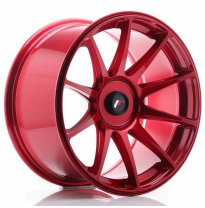 Llanta Jr Wheels Jr11 18x9,5 Et20-30 Blank Platinum Red Japan Racing