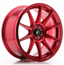 Llanta Jr Wheels Jr11 18x8,5 Et40 5x112/114 Platinum Red Japan Racing