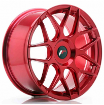 Llanta Jr Wheels Jr18 18x8,5 Et25-45 Blank Platinum Red Japan Racing
