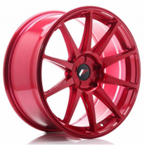 Llanta Jr Wheels Jr11 19x8,5 Et25-40 5h Blank Platinum Red Japan Racing