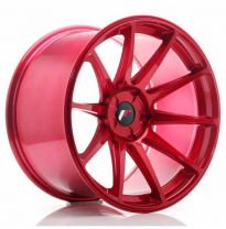 Llanta Jr Wheels Jr11 19x11 Et25 5h Blank Platinum Red Japan Racing