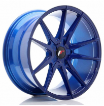 Llanta Jr Wheels Jr21 19x9,5 Et20-40 5h Blank Platinum Blue Japan Racing